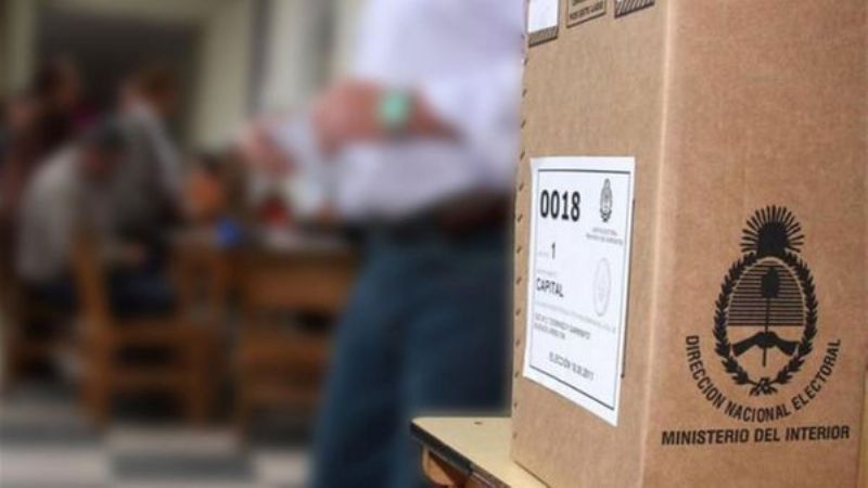 Se aprobó el cronograma electoral