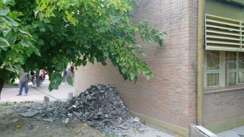 Suspenden clases en escuela de Belén por el mal estado edilicio