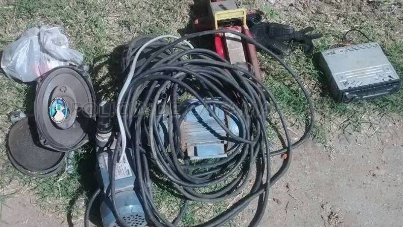 Recuperan elementos robados en Valle Viejo