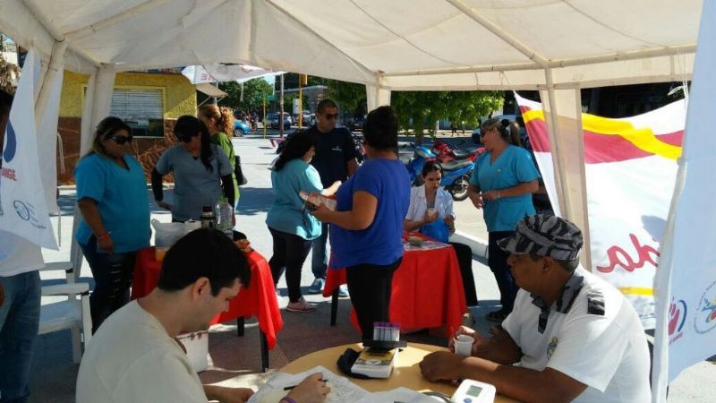 Campaña de donación de sangre en Recreo
