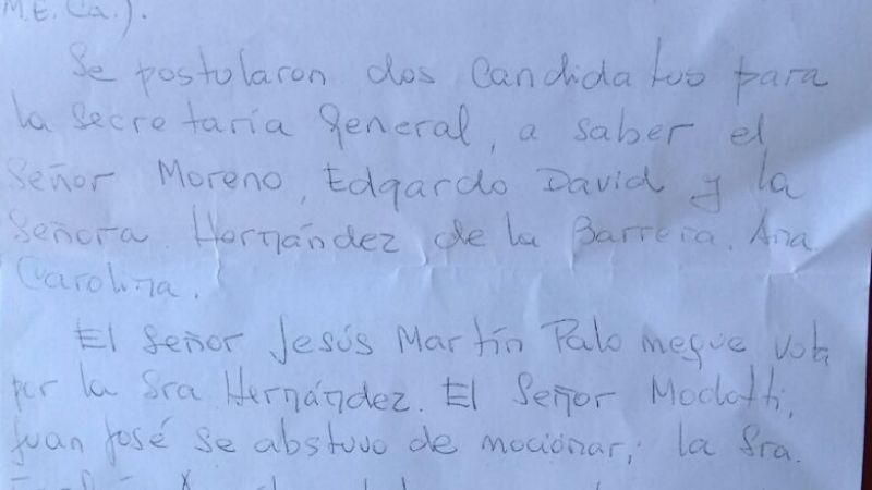 Denuncian “boicot” en el sindicato de no docentes