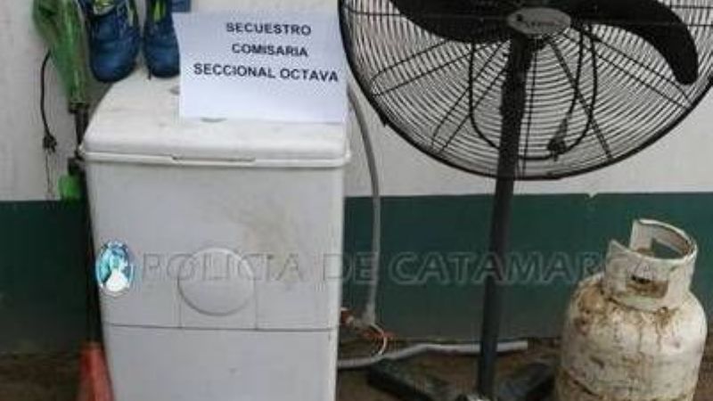 Recuperan elementos robados y aprehenden a un joven