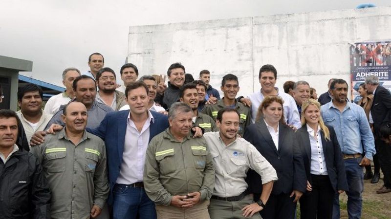 Inauguran obra de impulsión de agua en el Oeste de la ciudad