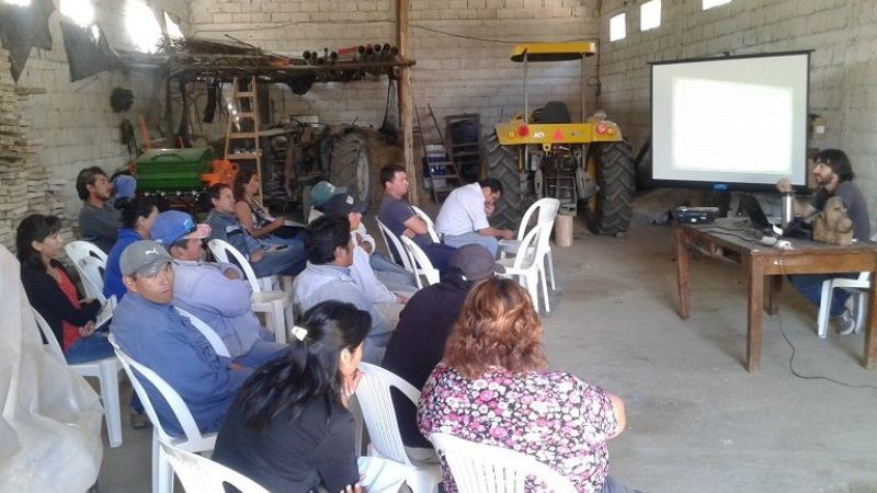 Doble capacitación en Santa María