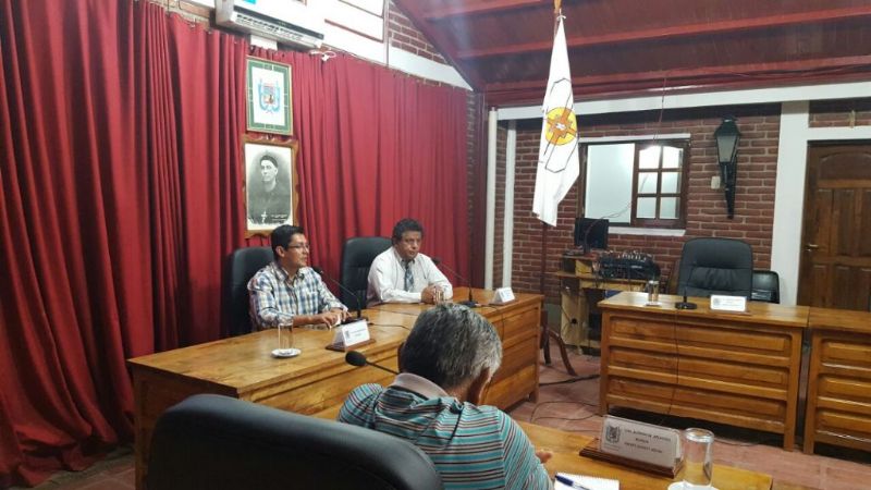 En Santa María y San José, afianzan lazos con la provincia y Nación