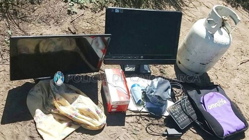 Secuestran elementos robados en Valle Viejo