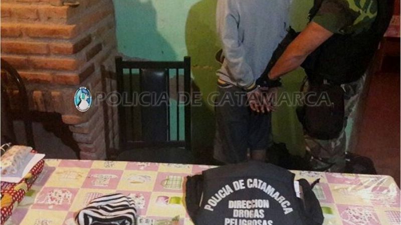 Incautan gran cantidad de droga en Tinogasta