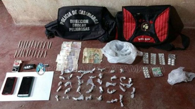 Incautan gran cantidad de droga en Tinogasta