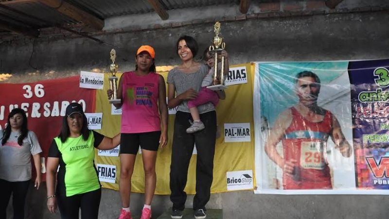 Lucas Castro y Mónica Giménez “volaron” en la “Pedro Arias”