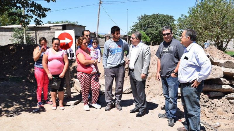 Urbanizacion Integral en el barrio La Esperanza