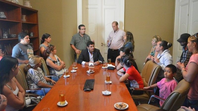 Llega el agua al Loteo Parque Sur