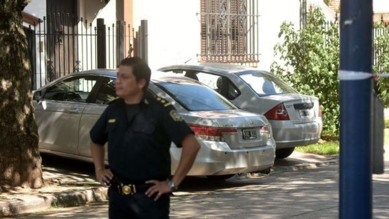 Masacre en una escribanía