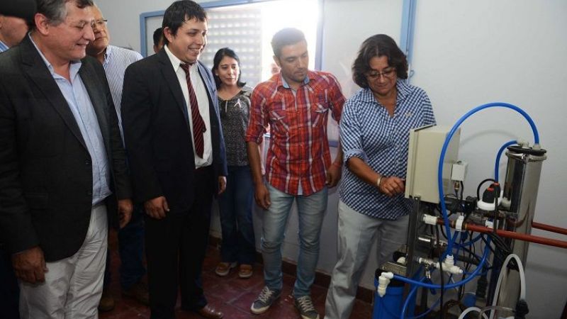 Corpacci inauguró mamógrafo en el Hospital de Tinogasta