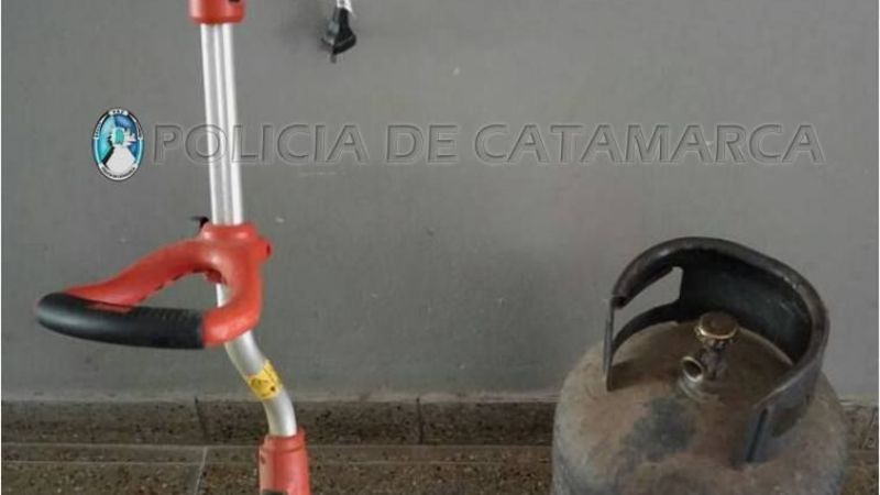 Lo arrestan con elementos de dudosa procedencia