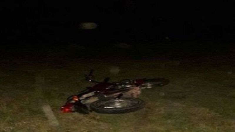 Motociclista chocó con un caballo en Fray Mamerto Esquiú