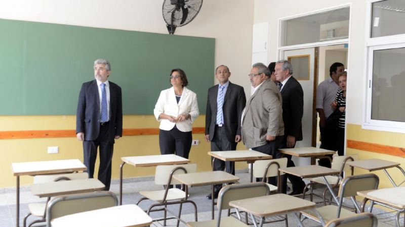 La Gobernadora inauguró la Escuela Secundaria de Las Tejas