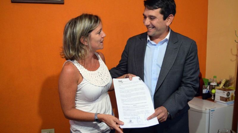 Asumió nueva secretaria de Obras Públicas en Fray M. Esquiú