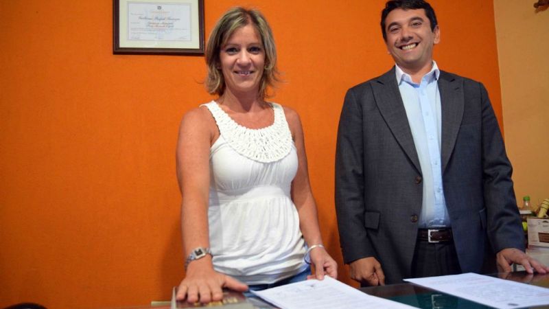 Asumió nueva secretaria de Obras Públicas en Fray M. Esquiú