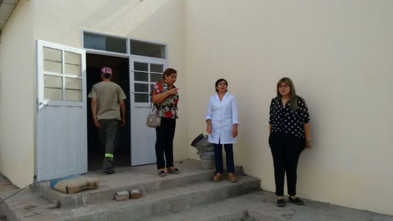 Continúa la obra de refacción edilicia en la Escuela N°172