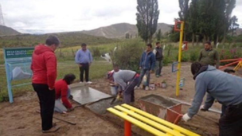 Nueva Plazoleta en Aconquija