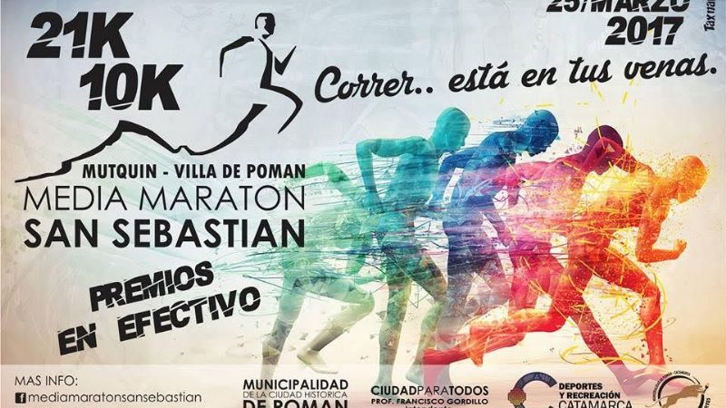 Pomán con todo listo para los 21 km. de “San Sebastián”