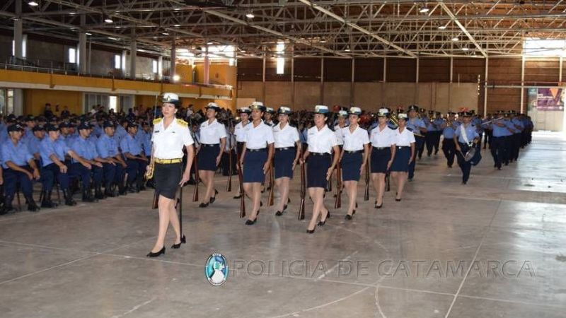 Acto de inicio de ciclo lectivo de los Institutos de Formación Policial