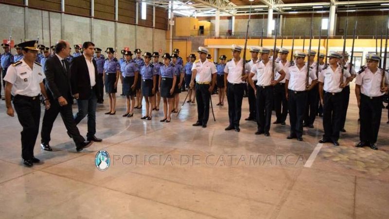 Acto de inicio de ciclo lectivo de los Institutos de Formación Policial