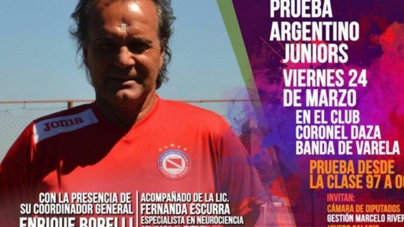 Argentinos Juniors probará jugadores en Catamarca