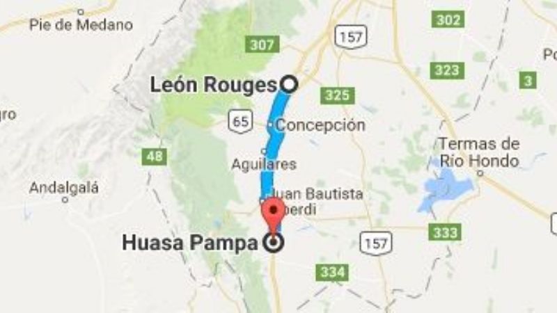 Mueren dos catamarqueños en fatal siniestro en Huasa Pampa