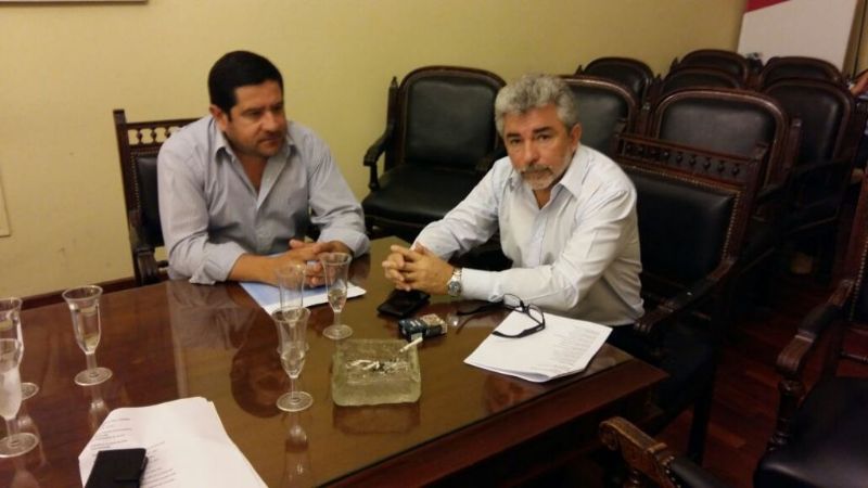 El senador Ojeda se reunió con el ministro de Educación