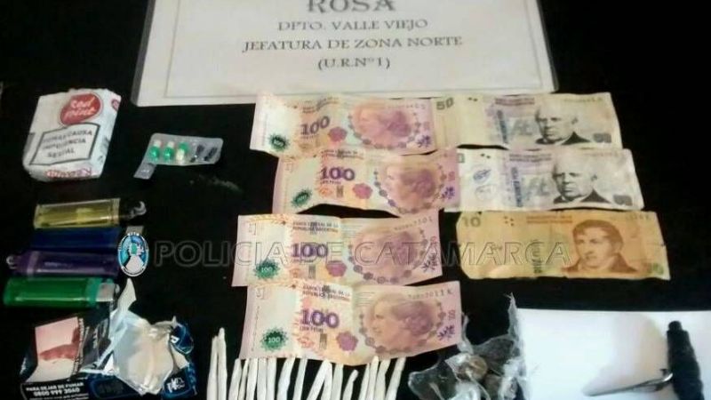 Secuestran drogas y otros elementos en Santa Rosa