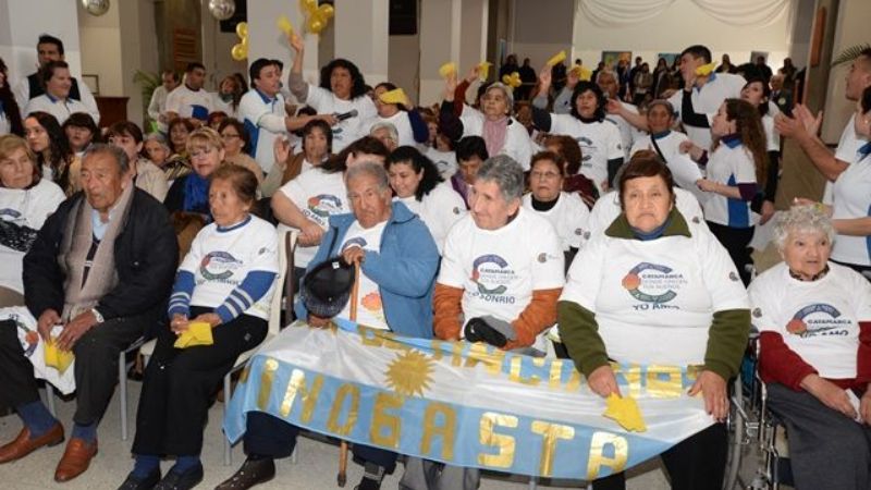 “Es la única provincia que invierte en los adultos mayores y en los niños”