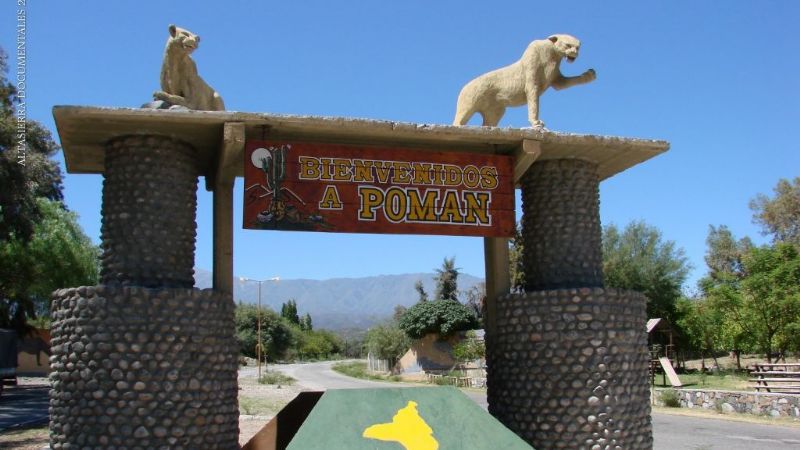 Jóvenes aprehendidos en Pomán