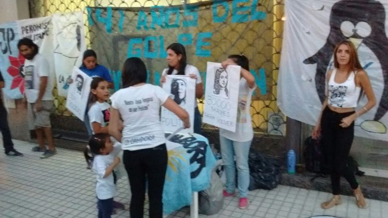 Se llevó a cabo el acto a 41 años del último Golpe Militar