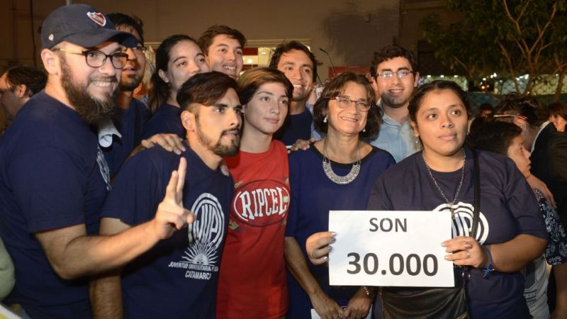 Emotivo acto en Catamarca, a 41 años del último golpe militar