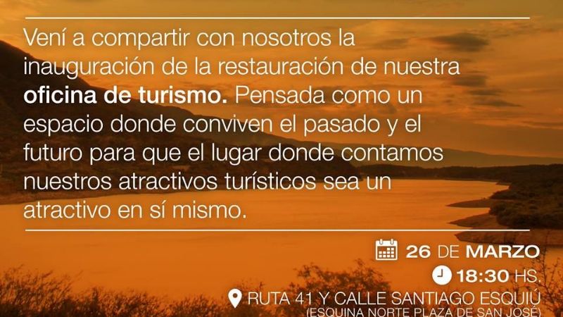 Inauguran oficina de turismo en FME