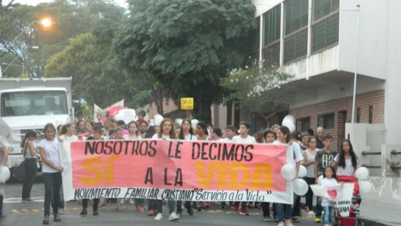 Cientos de catamarqueños dijeron “Sí a la Vida”