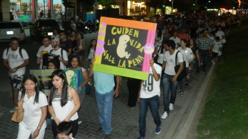 Cientos de catamarqueños dijeron “Sí a la Vida”