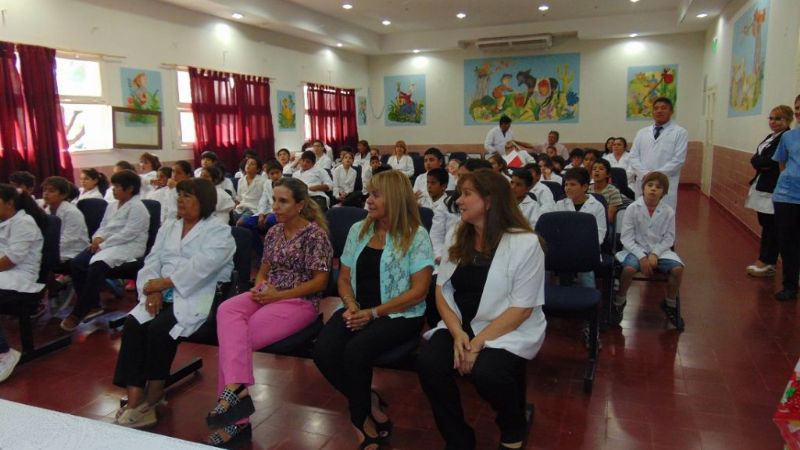 Taller con los niños del Hogar Escuela sobre el uso responsable del agua