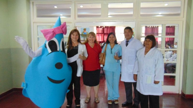 Taller con los niños del Hogar Escuela sobre el uso responsable del agua