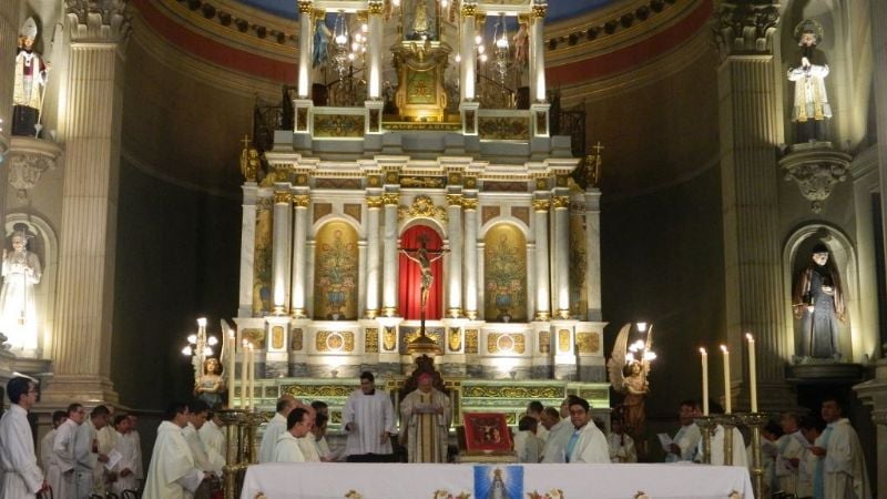 Ordenación diaconal de joven andalgalense