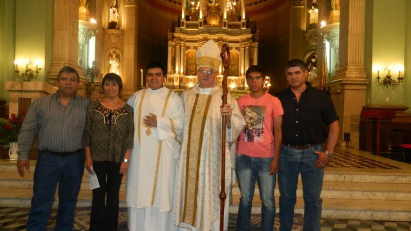 Ordenación diaconal de joven andalgalense