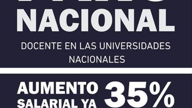 Martes, miércoles y jueves, paro universitario