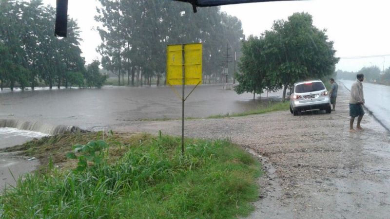 El sur tucumano, en alerta por las precipitaciones