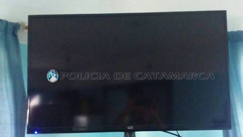 Robaron un televisor y lo abandonaron en un descampado