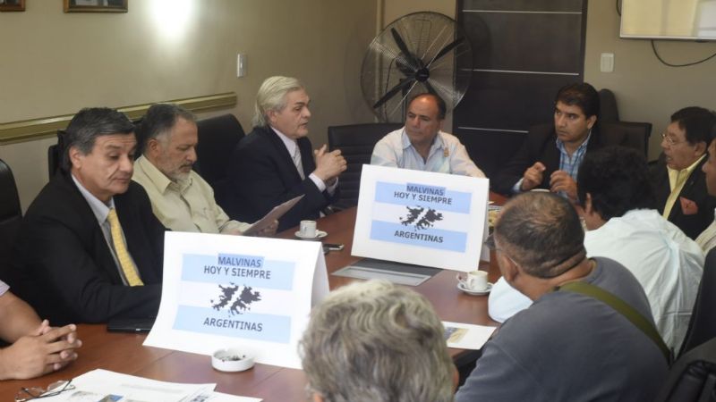 Senadores recibieron a veteranos de Malvinas