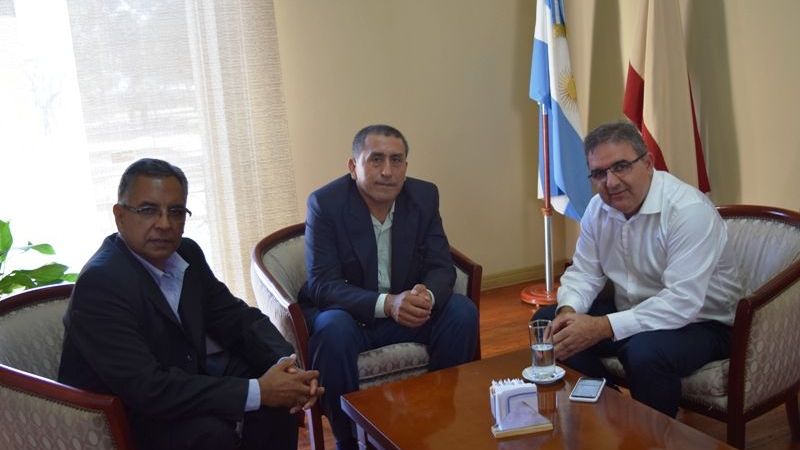 Jalil recibió a integrantes de la filial de suboficiales de la Policía Federal