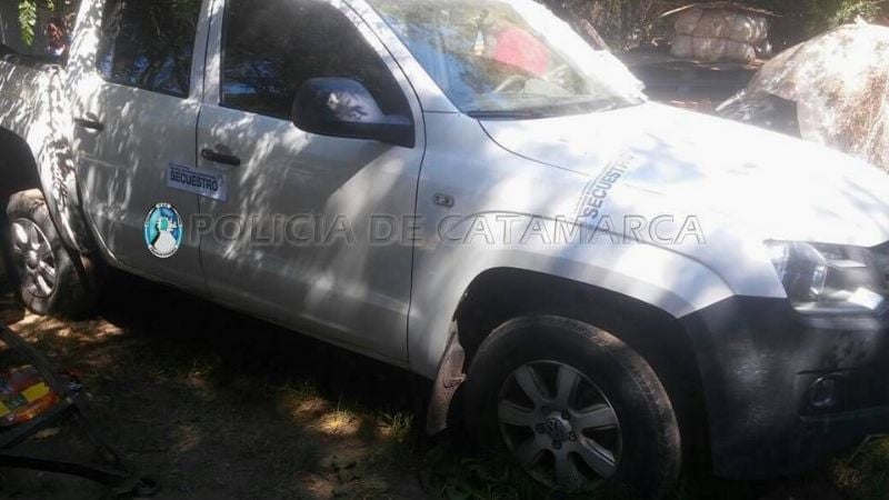 Encuentran en Andalgalá, camioneta robada en Córdoba hace 4 años