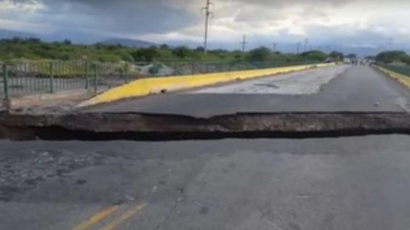 La furia del agua destrozó la ruta 33