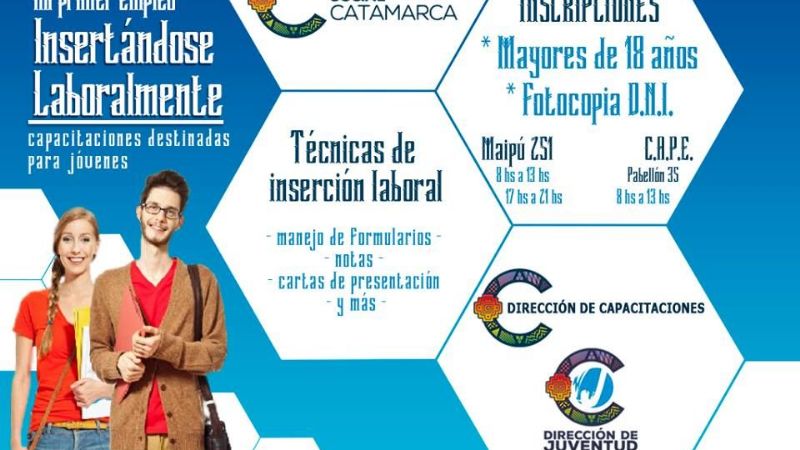 Buscan fortalecer la inserción laboral de los jóvenes